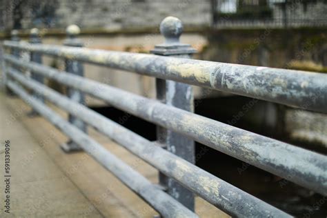 metal fence symbolizes protection, security, and confinement. It can ...