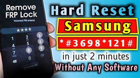 How To Factory Reset Samsung Phone Samsung Mobile Ko Reset Kaise Kare