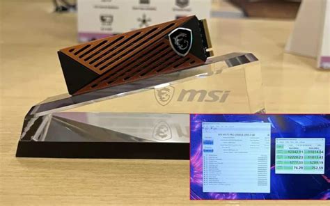 Msi Pcie Ssd Debuts Spatium M Pro Uses A Phison E Controller