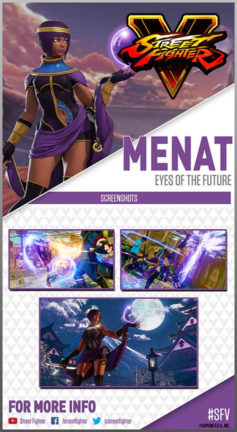 Menat Street Fighter V Champion Edition