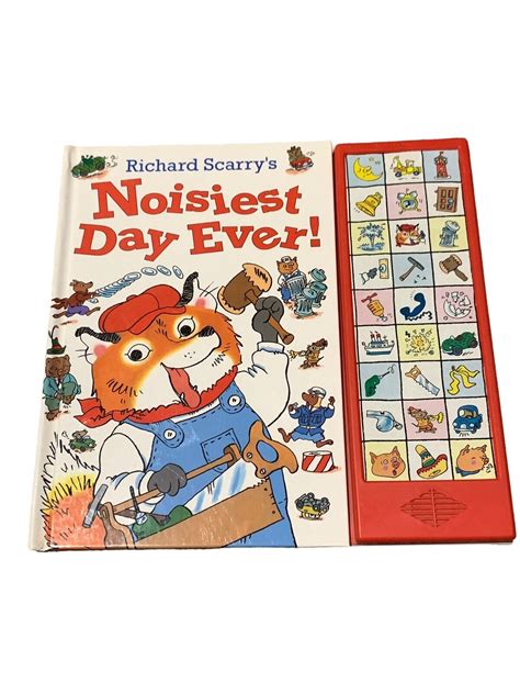 Richard Scarry S Noisiest Day Ever Scarry Richard Hc