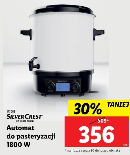 Automat Do Pasteryzacji Taniej Promocja Lidl Ding Pl