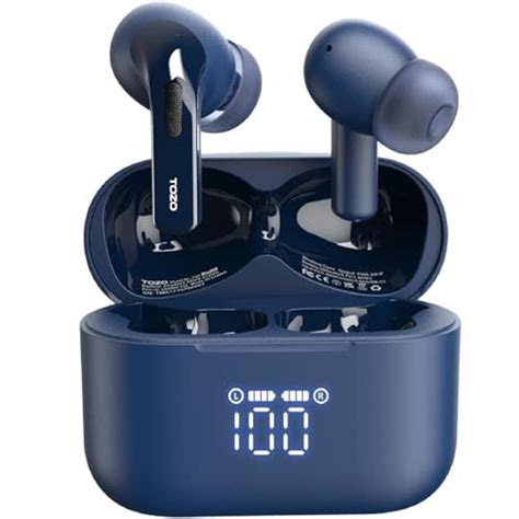 Tozo T Wireless Earbuds Bluetooth Headphones Hrs Playtime With