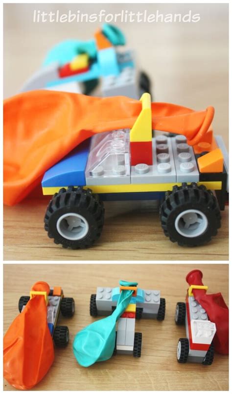 LEGO Balloon Car - Little Bins and Bricks