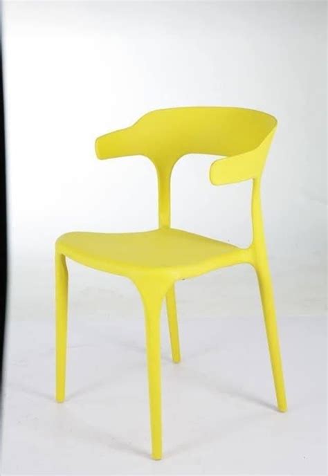 Yellow Pvc Cafeteria Chairs At Rs In New Delhi Id