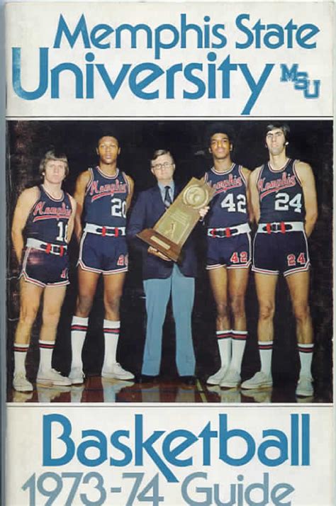 1973-74 Memphis Men's Basketball Media Guide by University of Memphis ...