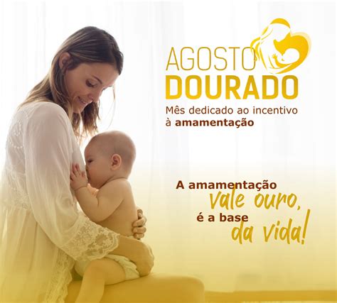 Campanha Agosto Dourado destaca a importância do aleitamento materno