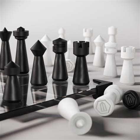 Glass Chess Set - Etsy