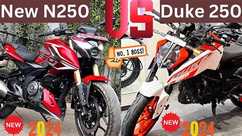 New Hot Pulsar N250 Vs KTM Duke 250 Detail Compression On Road Price