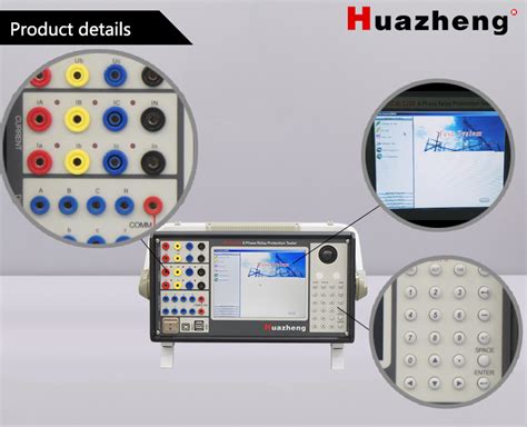 Secondary Current Injection Relay Test Set Protection Relay Test Kit