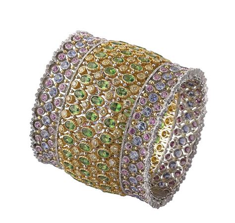 Buccellati Bracelets Worked To Mimic Luxurious Fabrics Make Their Debut