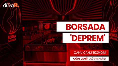 Borsada Deprem Nlemler I E Yarad M Ubat Youtube