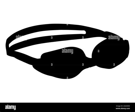 Swimming Goggle Silhouette Vector Art Stock Vector Image And Art Alamy