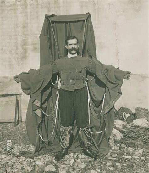 The Inventor Of The Pre Modern Wingsuit Franz The Flying Tailor