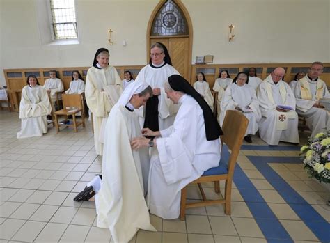 ‘the Characteristic Cistercian Habit Is The White Cowl Given At Solemn