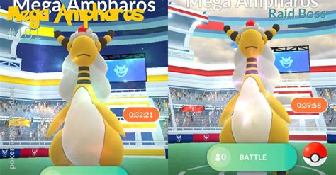 Mega Ampharos Raid Boss Pokemon Go