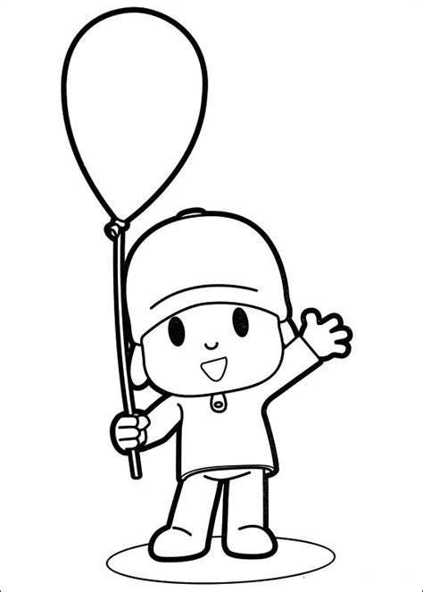 Dibujos De Pocoyo Para Colorear E Imprimir Pocoyó Para Pintar Gratis