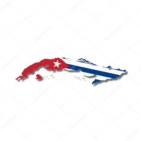 Map flag Cuba Stock Photo by ©robodread 11317884