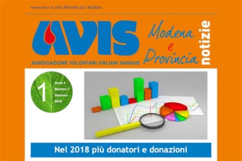 Newsletter Anno 2019 AVIS Provinciale Modena