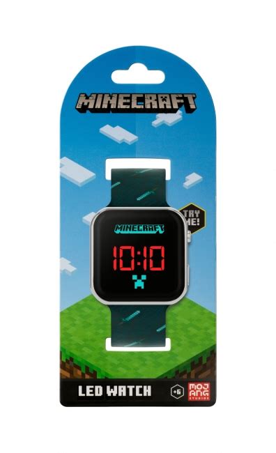 MINECRAFT Elektroninis laikrodis XS Žaislai XS Žaislai