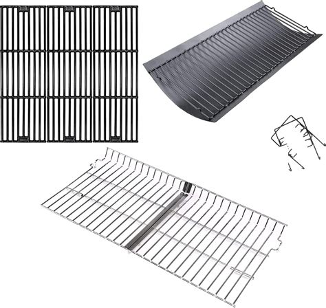 Amazon Uniflasy Inches Ash Pan Drip Pan Cooking Grates Grill