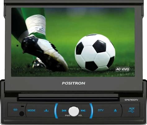 Dvd Player Automotivo P Sitron Tela Retr Til Tv Sp Positron