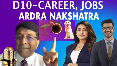 Discover Career Paths Of Ardra Nakshatra In Vedic Astrology Youtube