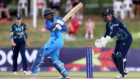 Indian Womens Cricket Team Chases Down England To Win U 19 T20 World