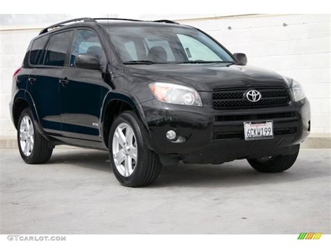 2007 Black Toyota Rav4 Sport 107183184 Car Color