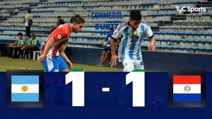 Selección Argentina vs Paraguay por el Sudamericano Sub 17 resultado