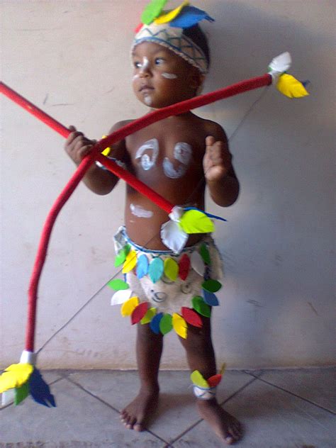 Roupa De Indio Infantil - Roupa De Indio Para Educação Infantil - FDPLEARN