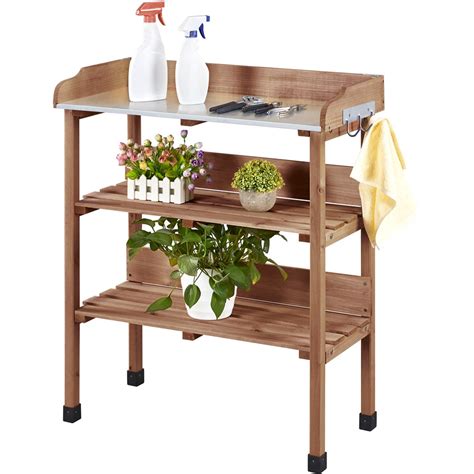 Millwood Pines Bridin Fir Potting Bench Wayfair