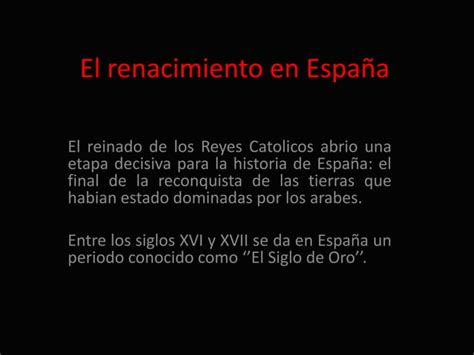 El renacimiento en españa PPT Descarga Gratuita