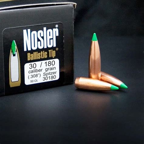 308 180gr Ballistic Tip Nosler 30180 89630180