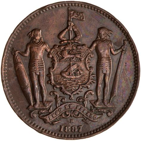 One Cent 1887 Coin From North Borneo Online Coin Club