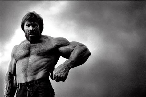 Chuck Norris As The Hulk Cinematic Movie Still Stable Diffusion