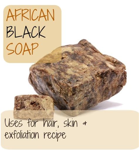 How To Make Black African Soap And Exfoliation Recipe Bellatory