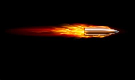 Gun bullet shot | Premium Vector