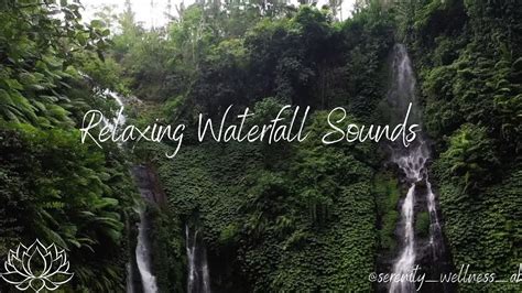 Relaxing Waterfall sounds - YouTube