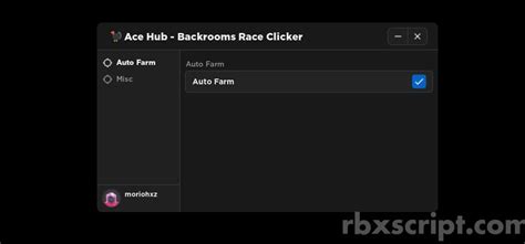 Backrooms Race Clicker Auto Farm Scripts Rbxscript