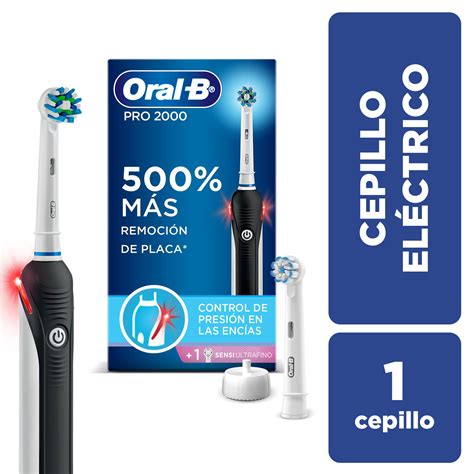 Ripley Cepillo De Dientes ElÉctrico Oral B Pro 2000 Sensi Ultrafino Recargable Cabezal Sensi