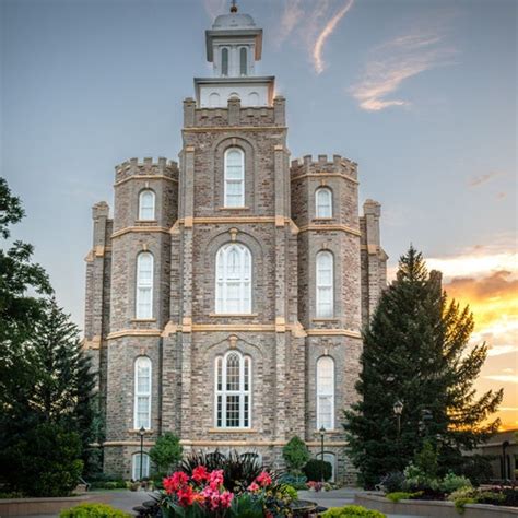 Logan Utah Watercolor Temple Lds Temple Digital Download Etsy