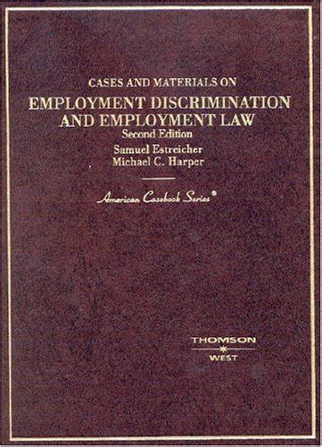 『cases And Materials On Employment Discrimination And 読書メーター