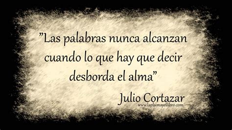 Frases célebres Julio Cortazar La pluma y el libro