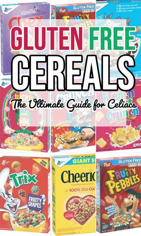 Gluten Free Cereals The Ultimate Guide Artofit