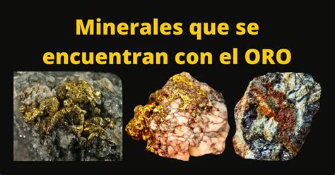 Qu Piedras Y Minerales Se Encuentran Con El Oro