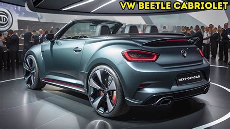 Vw Beetle Cabriolet Model Official Reveal First Look Youtube