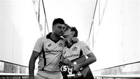 Marcus Stoinis And Adam Zampa Kissing Australian Duo S PDA Continues