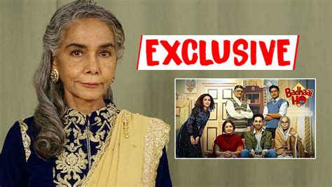 Badhaai Ho's Surekha Sikri on winning the National Film Award: I am ...