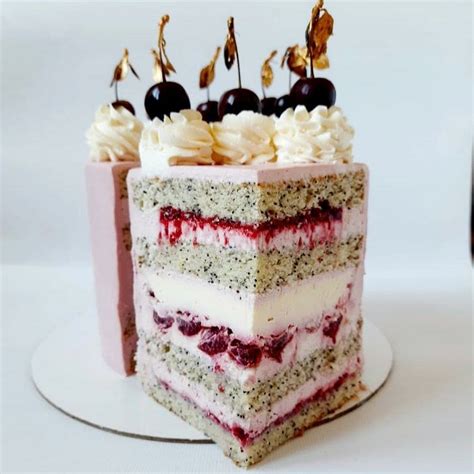 CHERRY RASPBERRY CAKE